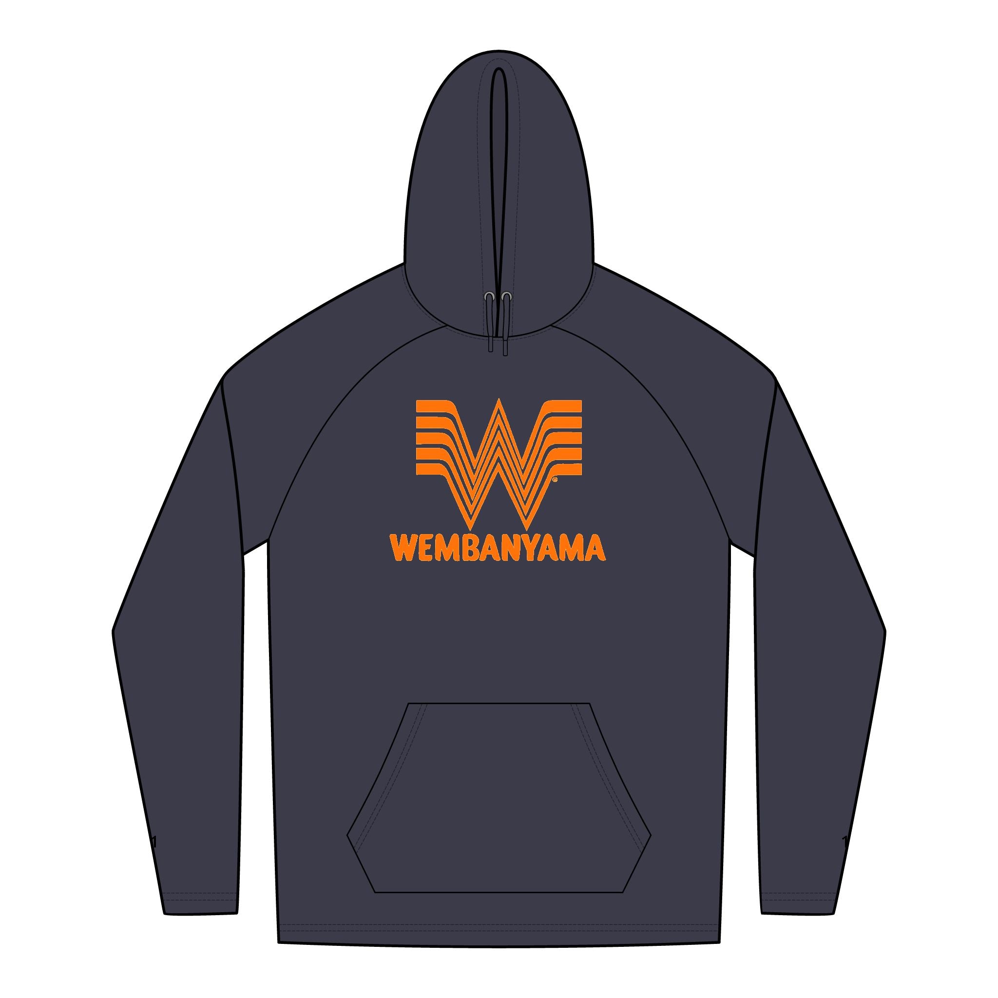 Wembanyama New Era Unisex Tri-Blend Hoodie
