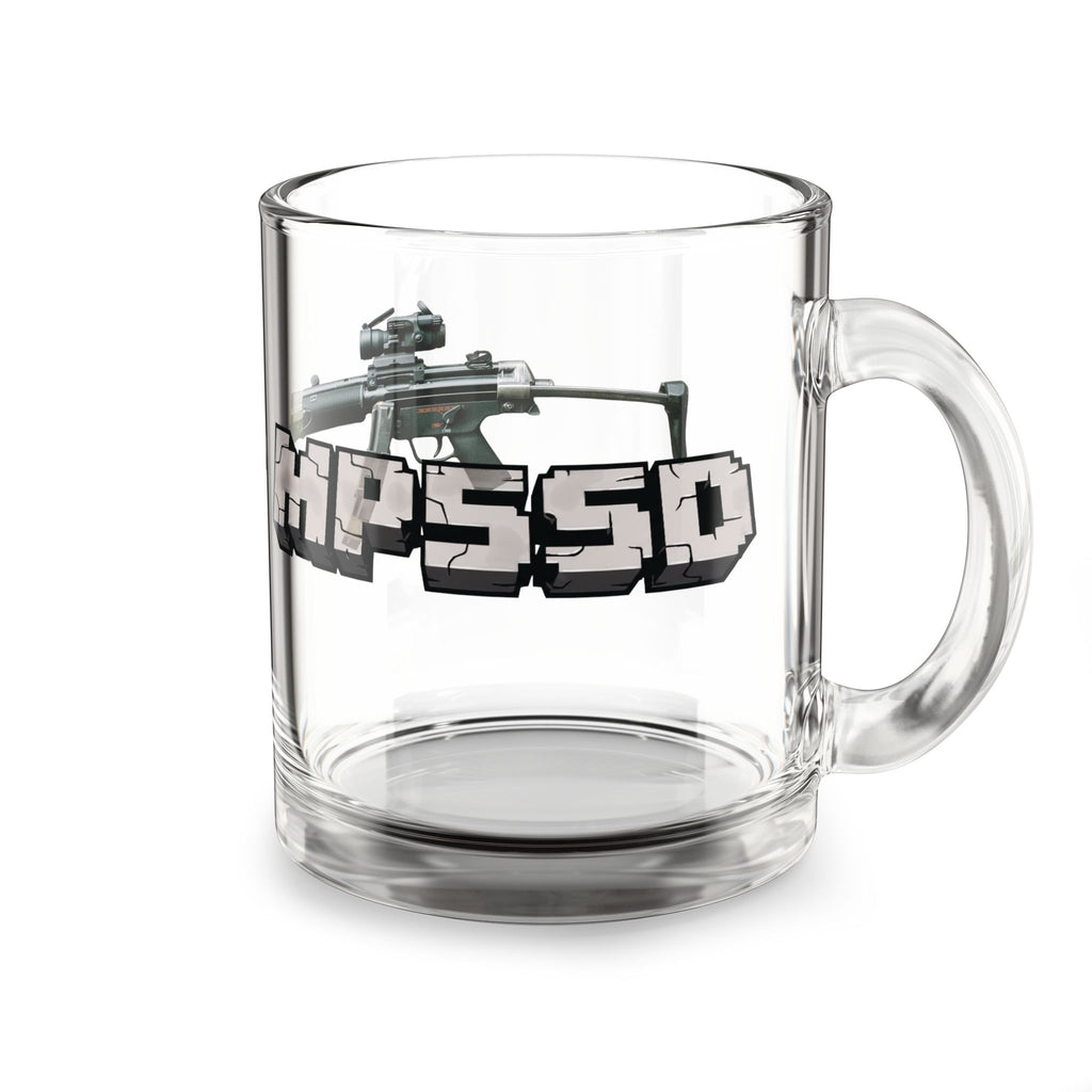 MP5 Glass Mug, 10oz
