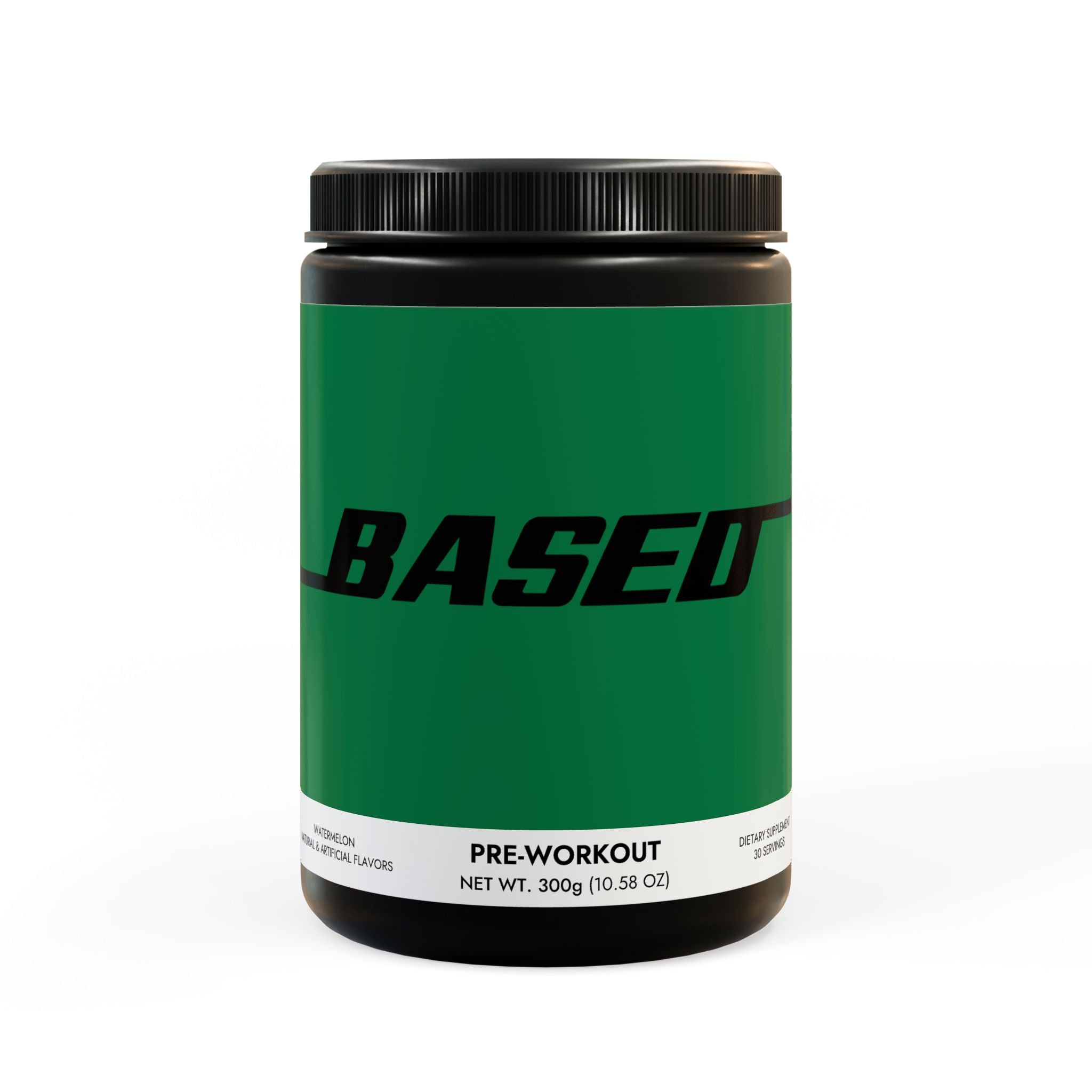 Based Pre-Workout Supplement, Watermelon (300g, 10.58oz)