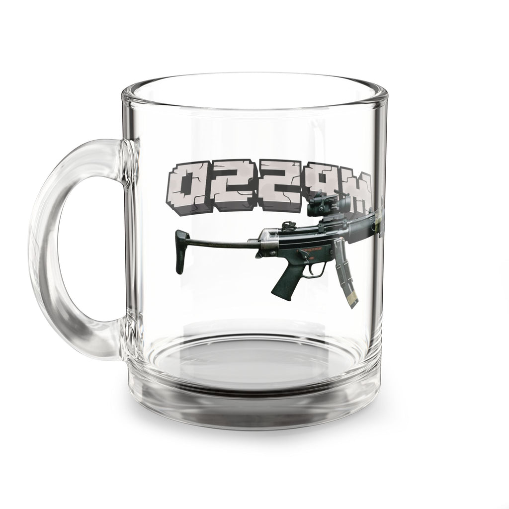 MP5 Glass Mug, 10oz