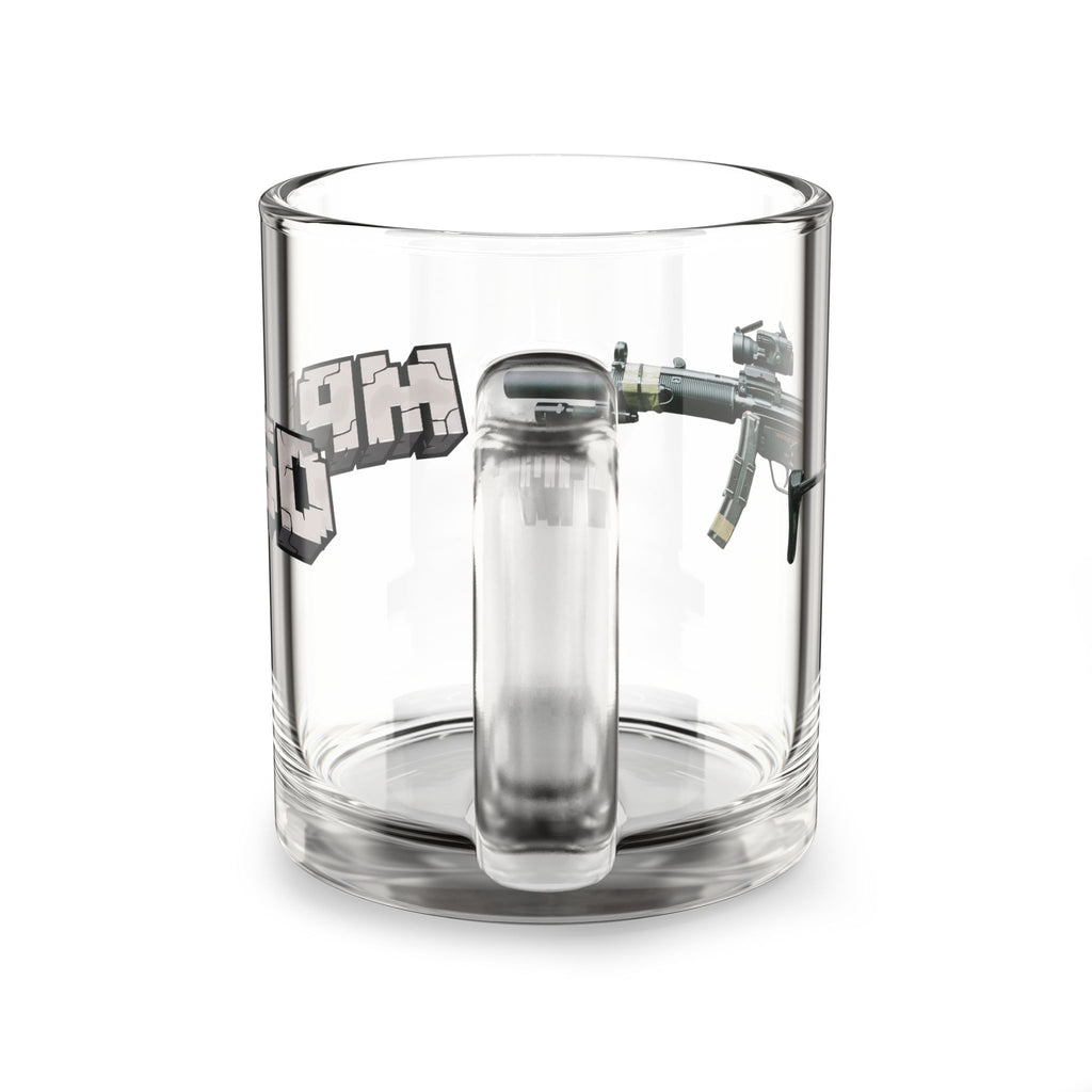 MP5 Glass Mug, 10oz