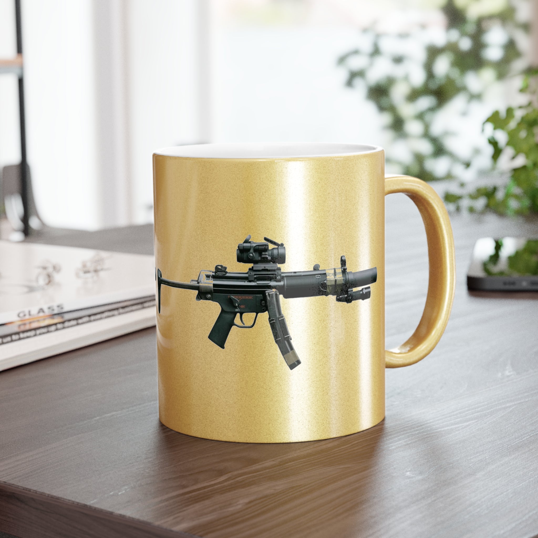 MP5SD Metallic Mug (Silver\Gold)